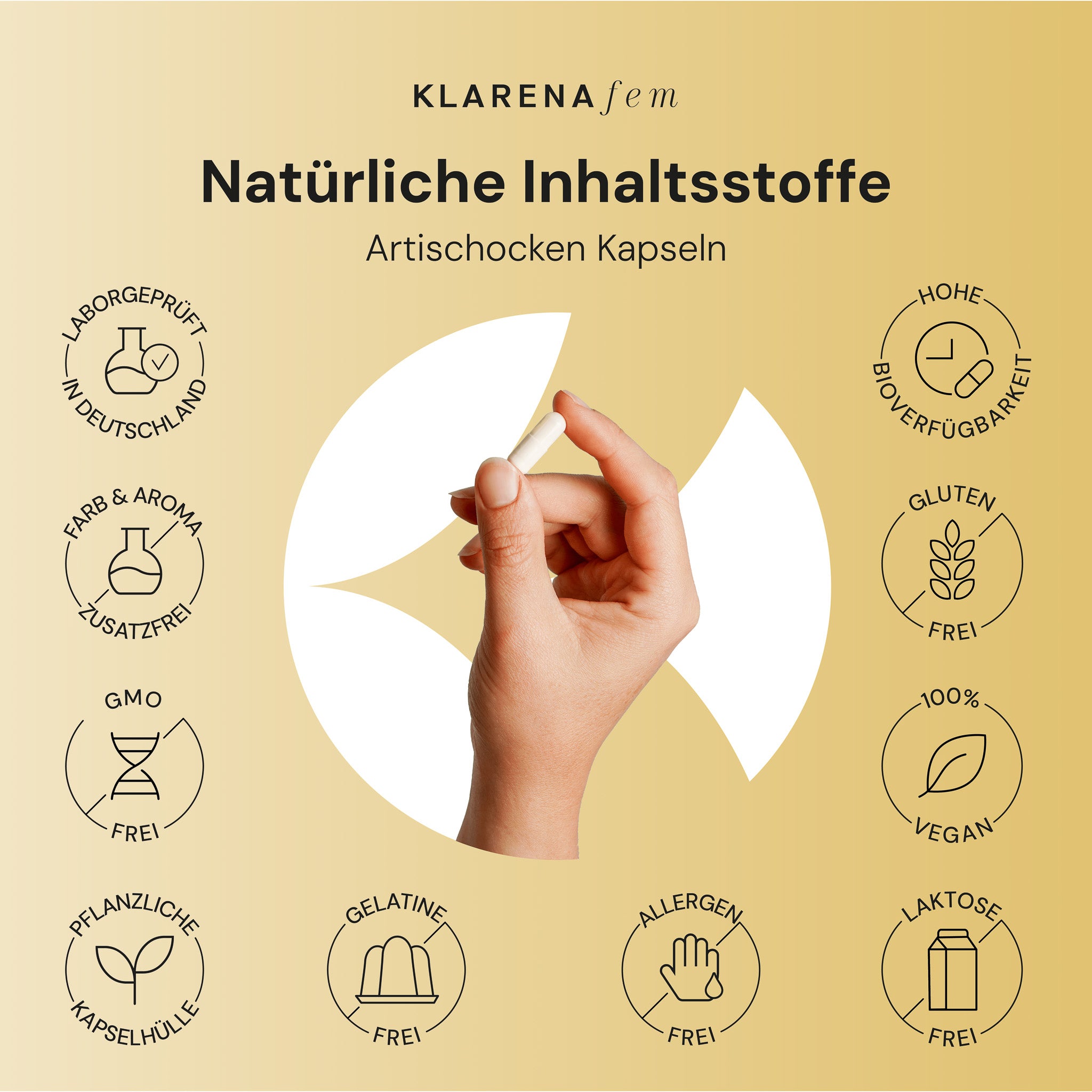 Artischocken Kapseln