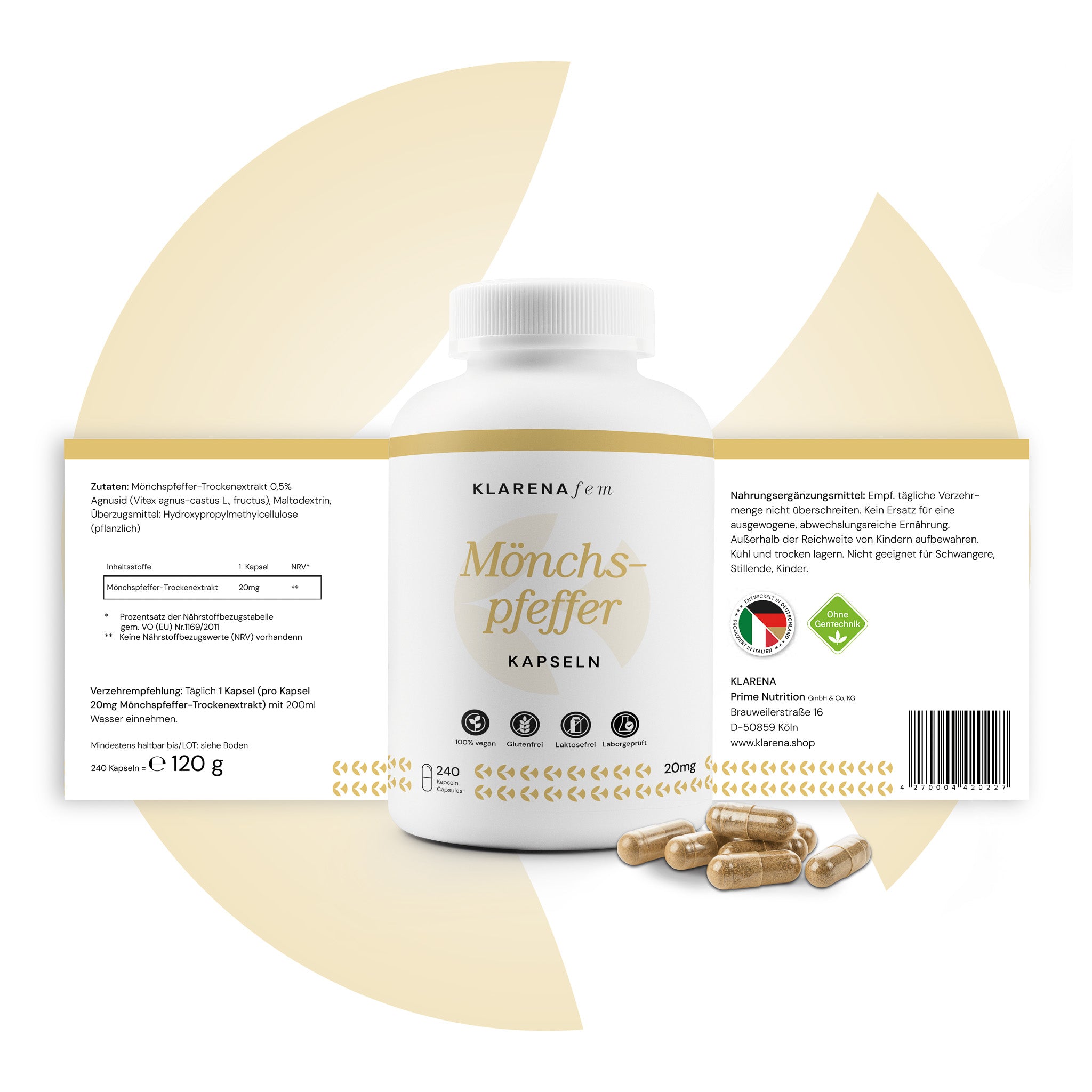 Mönchspfeffer Kapseln
