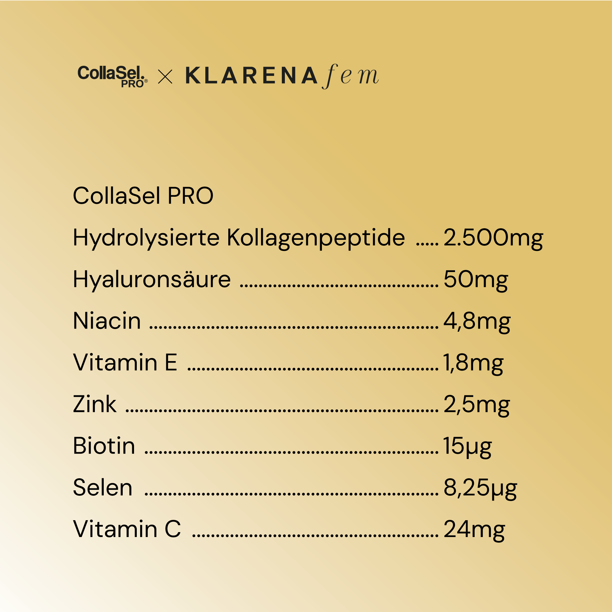 Kollagen Hydro Boost Trinkampullen