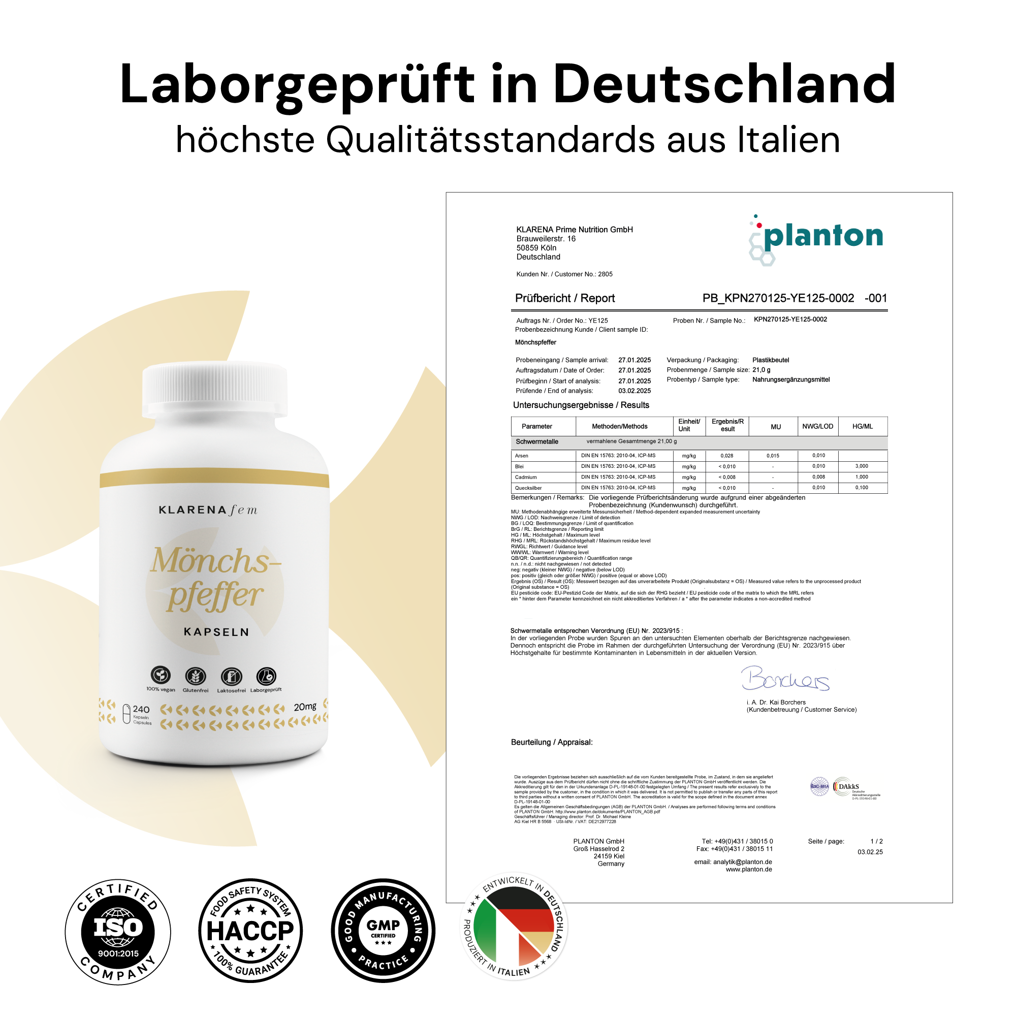 Mönchspfeffer Kapseln