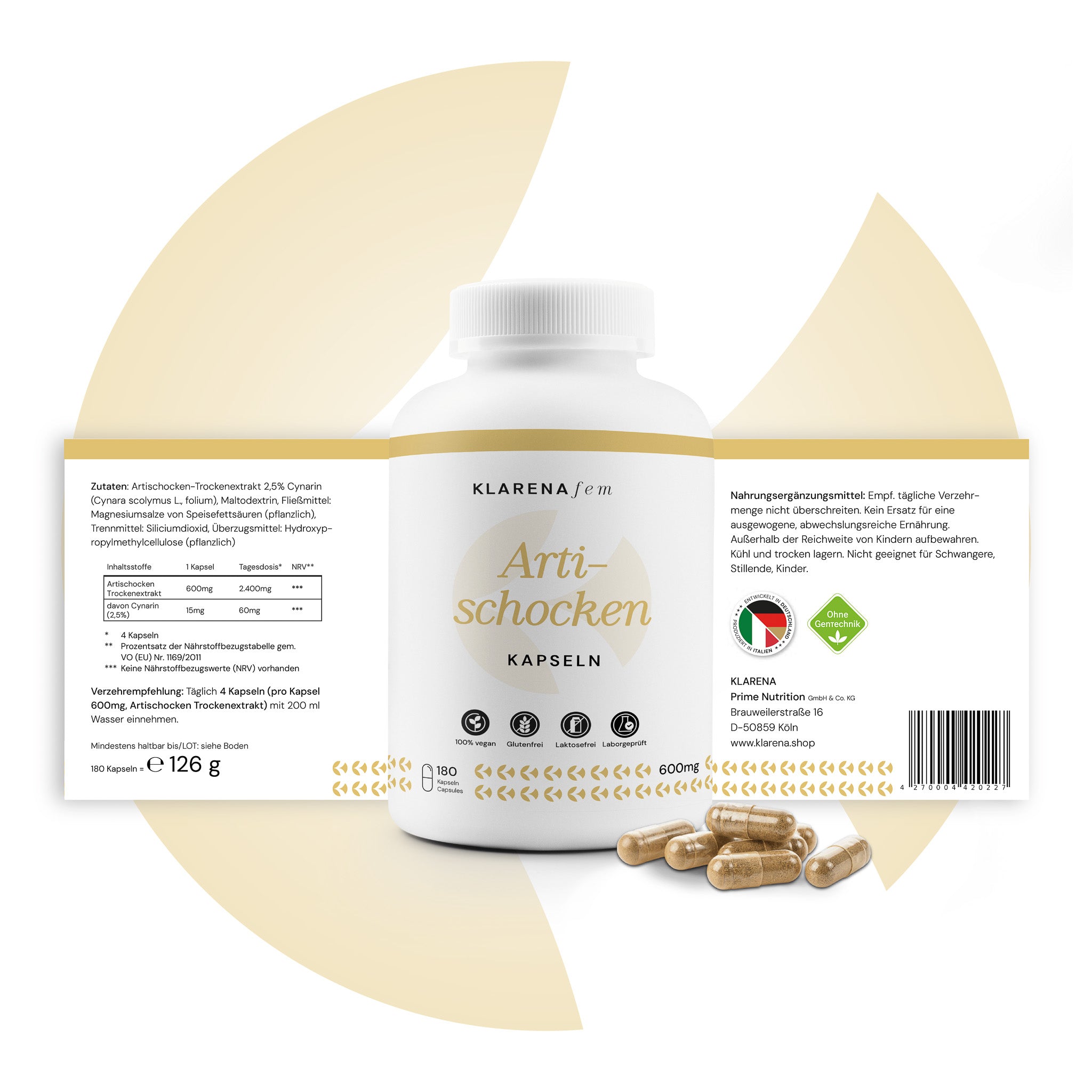 Artischocken Kapseln